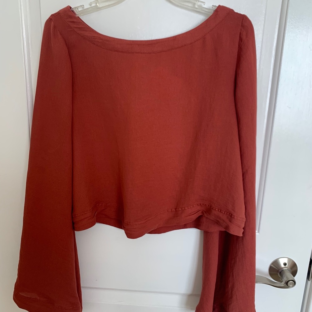Free people bell sleeve top
